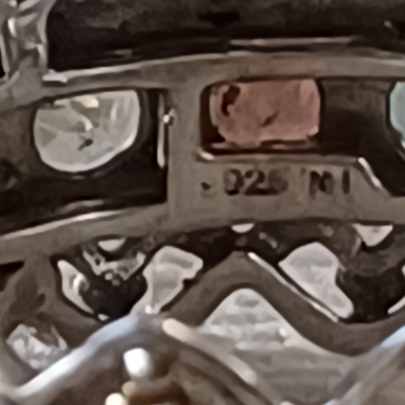 Gems en Vogue Michael Valitutti Multi Color Tourmaline Eternity Ring, SS - Picture 9 of 9